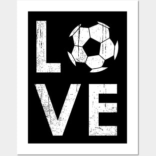 Love Soccer Posters and Art